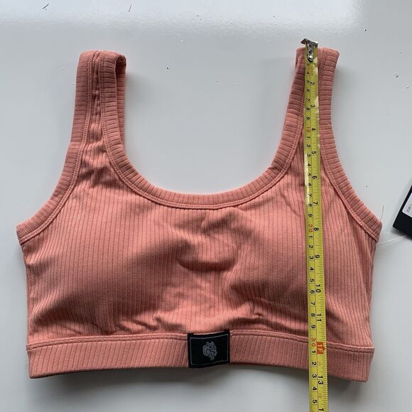 NWT Darc Sport Womens Limited “HER STRENGTH WELLNESS BRA” Cloud Pink Size L - Picture 7 of 10